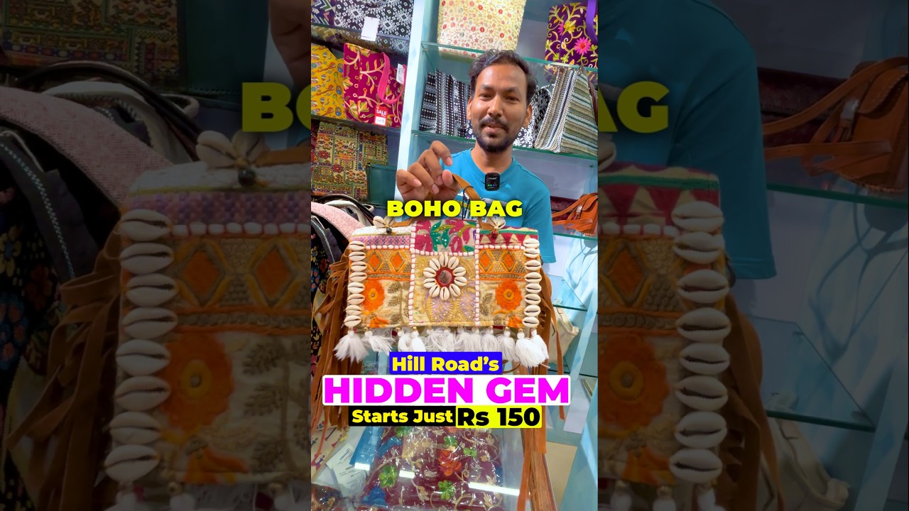 HIDDEN Bags Market in Mumbai😍 | Crawford Market se Sasta | Bags for women | Sling,Handbags Shorts