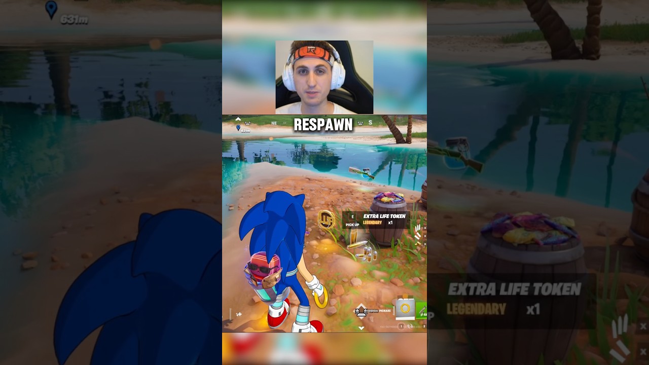 *NEW* Respawn 1UP Token in Fortnite😱