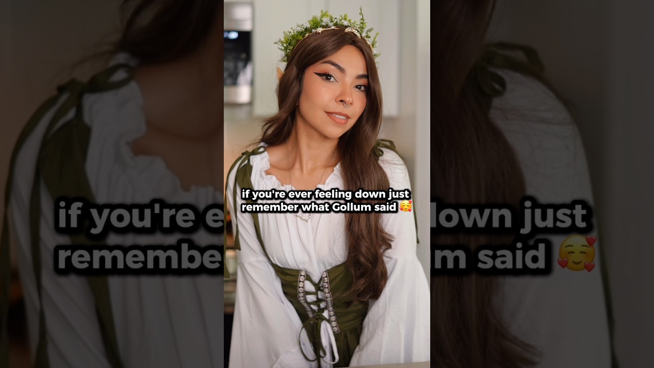 Gollum had such a way with words 🥰♥️ #lordoftherings #lotr #cosplay More cosplays on Twitch! ♥️
