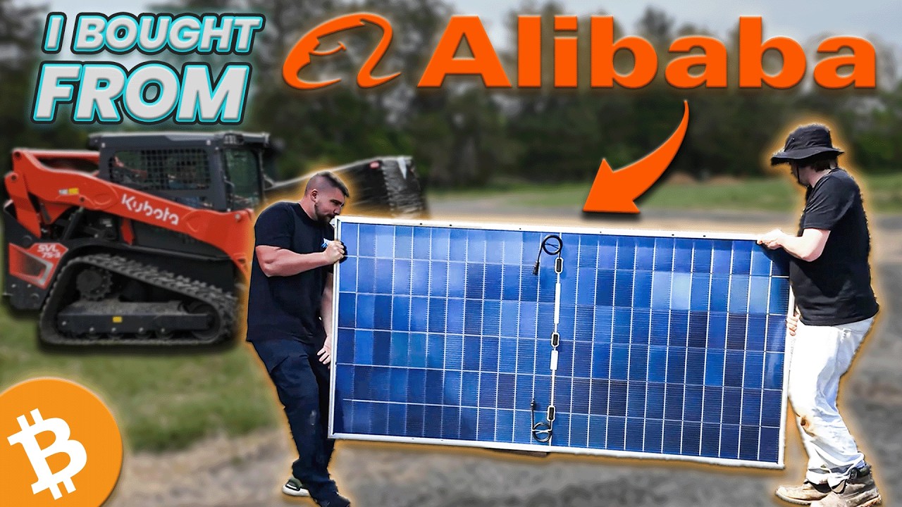 Bought a SOLAR FARM on Alibaba