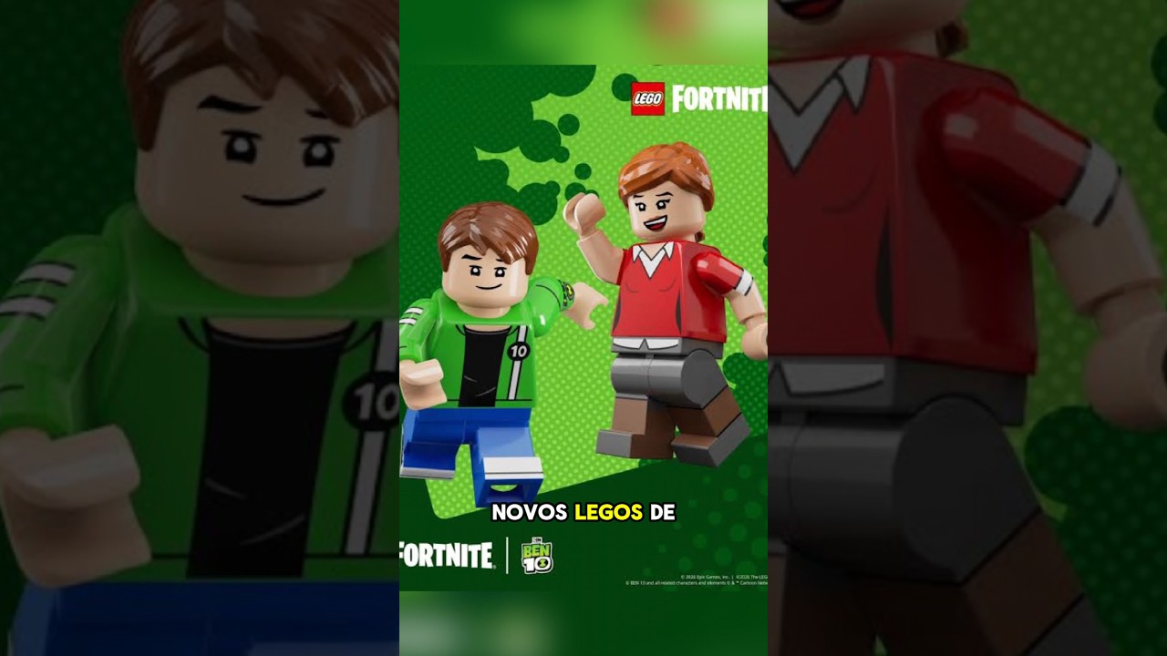 LEGO BEN 10 É REAL??? | #lego #toyreview #minifigures #fortnite #ben10
