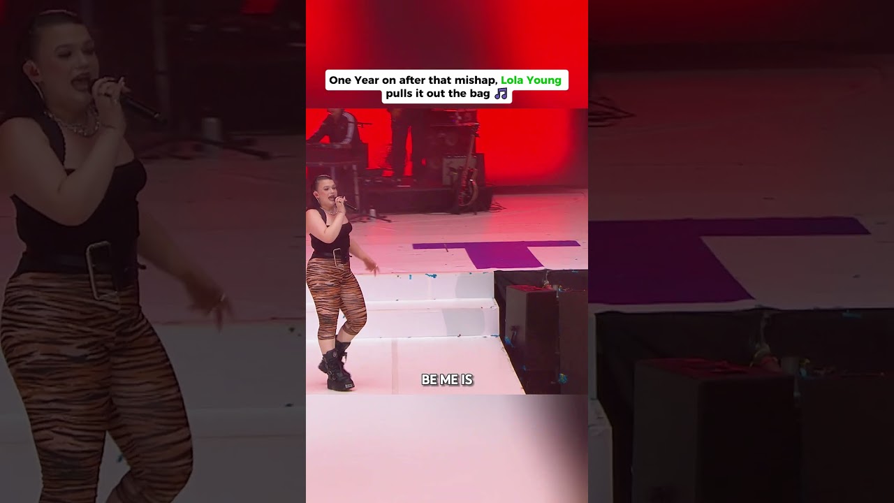 Lola Young Just Won The Crowd 🙌.......#lolayoung #music #summertimeball #rnb #shorts