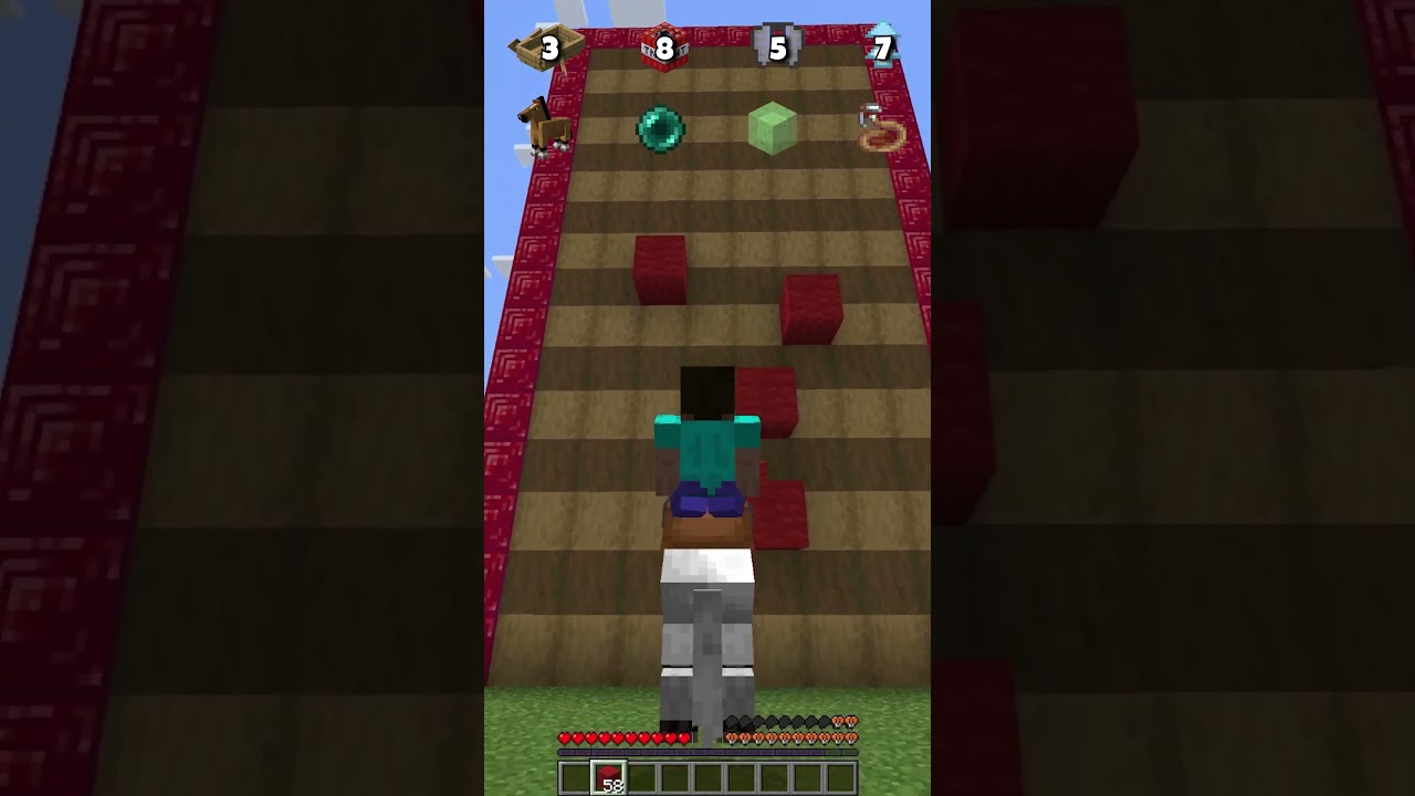 Leaping Things vs Highest Placement #shorts #minecraft #meme