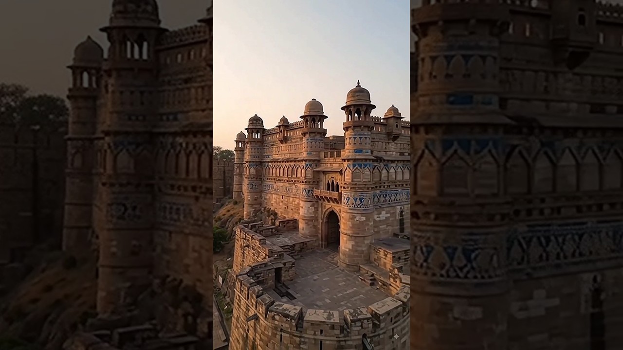 ग्वालियर किला:भारत के सबसे रहस्यमयी किलों में से एक😱 #gwalior #forts #history #facts #shorts #viral