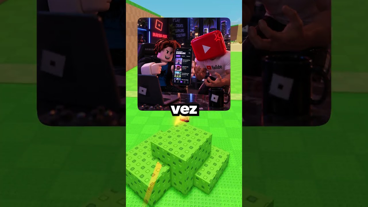 ROBLOX VS YOUTUBE #roblox