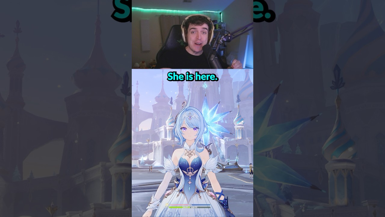 Odette LOOKS PHENOMENAL in Snezhnaya Genshin Impact…