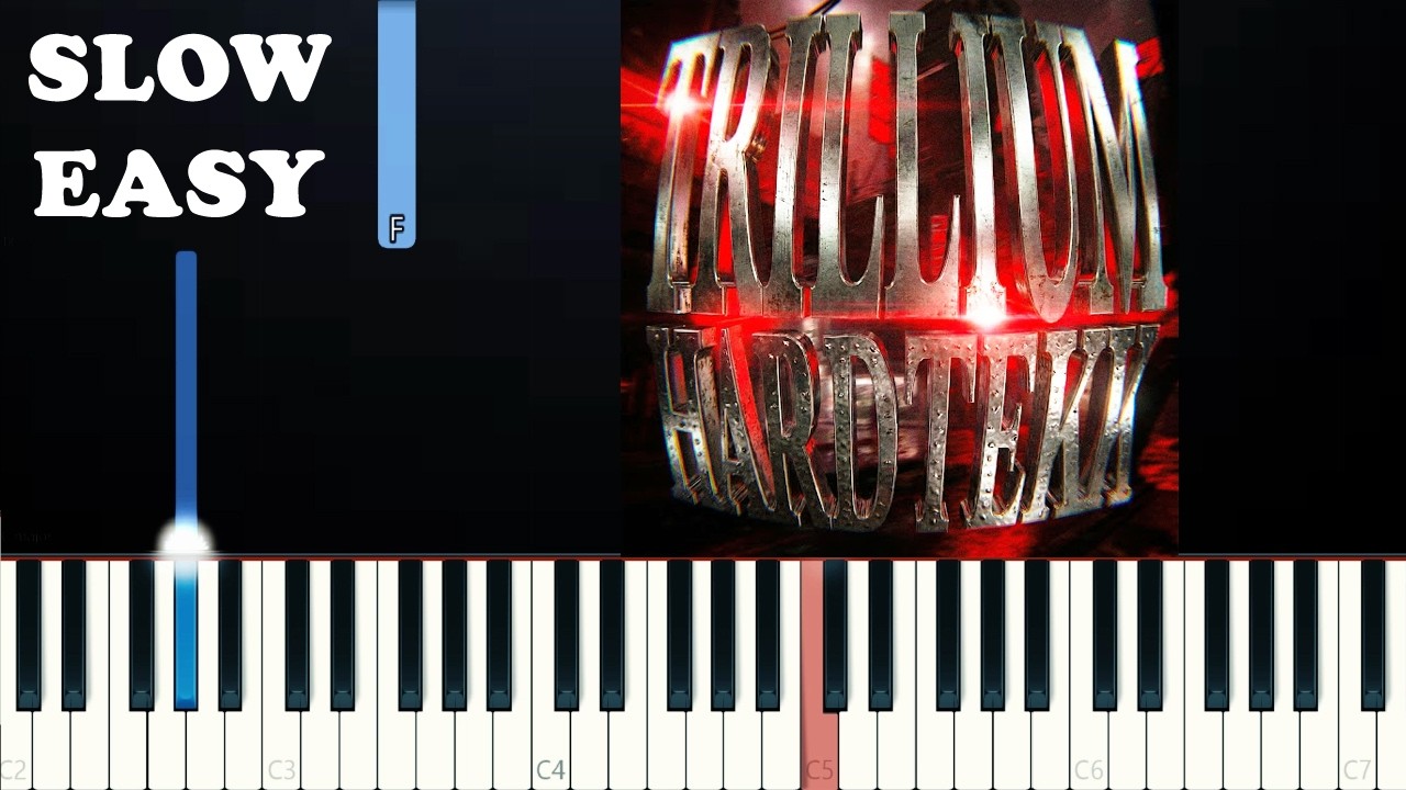 TRILLIUM HARDTEKK · S3RL · Bearn · Jole Hughes (SLOW EASY PIANO TUTORIAL)