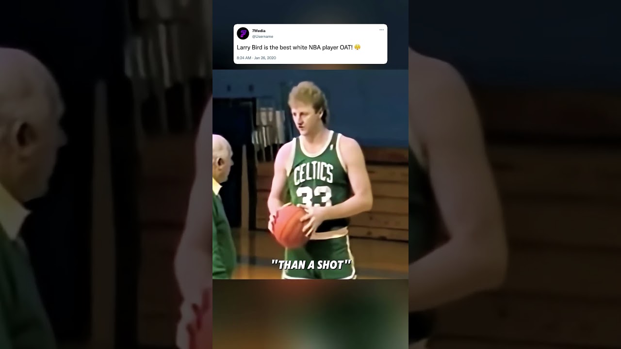 Larry Bird is him 😤 #viral_video #nba #basketball