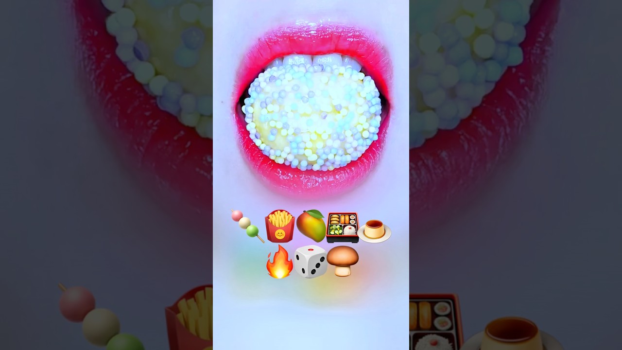 Asmr emojifood | cr: sunnyEating |sub💝#shorts #mukbang #asmr #food #yt #subscribe #tiktok #fyp