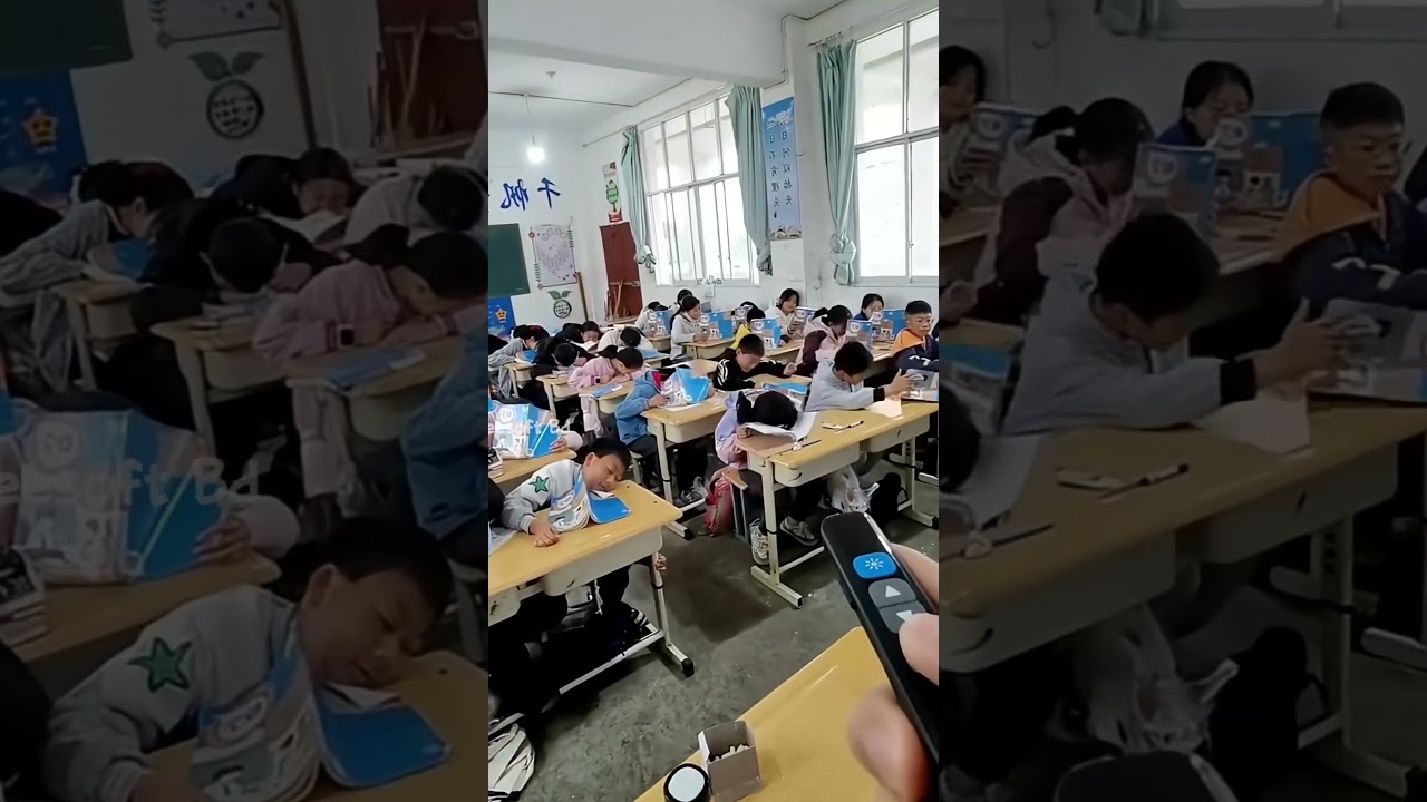 The Teacher Had a Sleep Remote! 😂😴