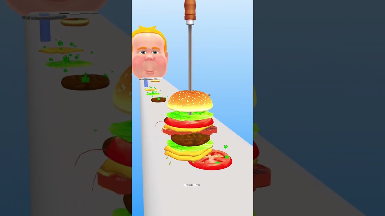 Baby Burger 🤪 Rahul Bhai game