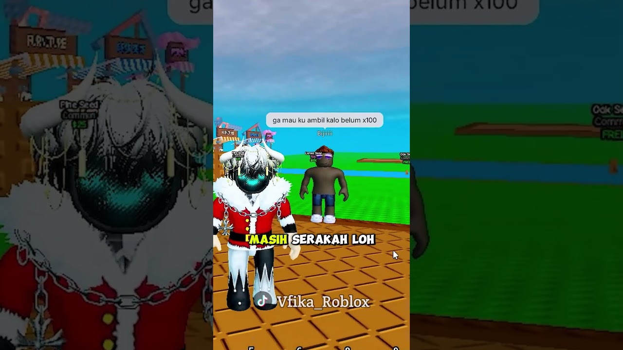 RAHASIA AKU AJARIN BIJI CARA RAKSASA TANPA SERAKAH #roblox