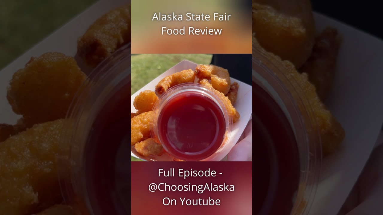 Alaska State Fair Food Review #fair #foodreview #statefair #food #review #salmon