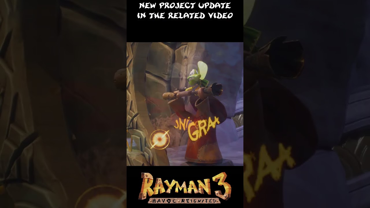 Rayman 3: Havoc Reignited | Ninja Gaiden Playable Skin #unrealengine #rayman #gamedev #devlog