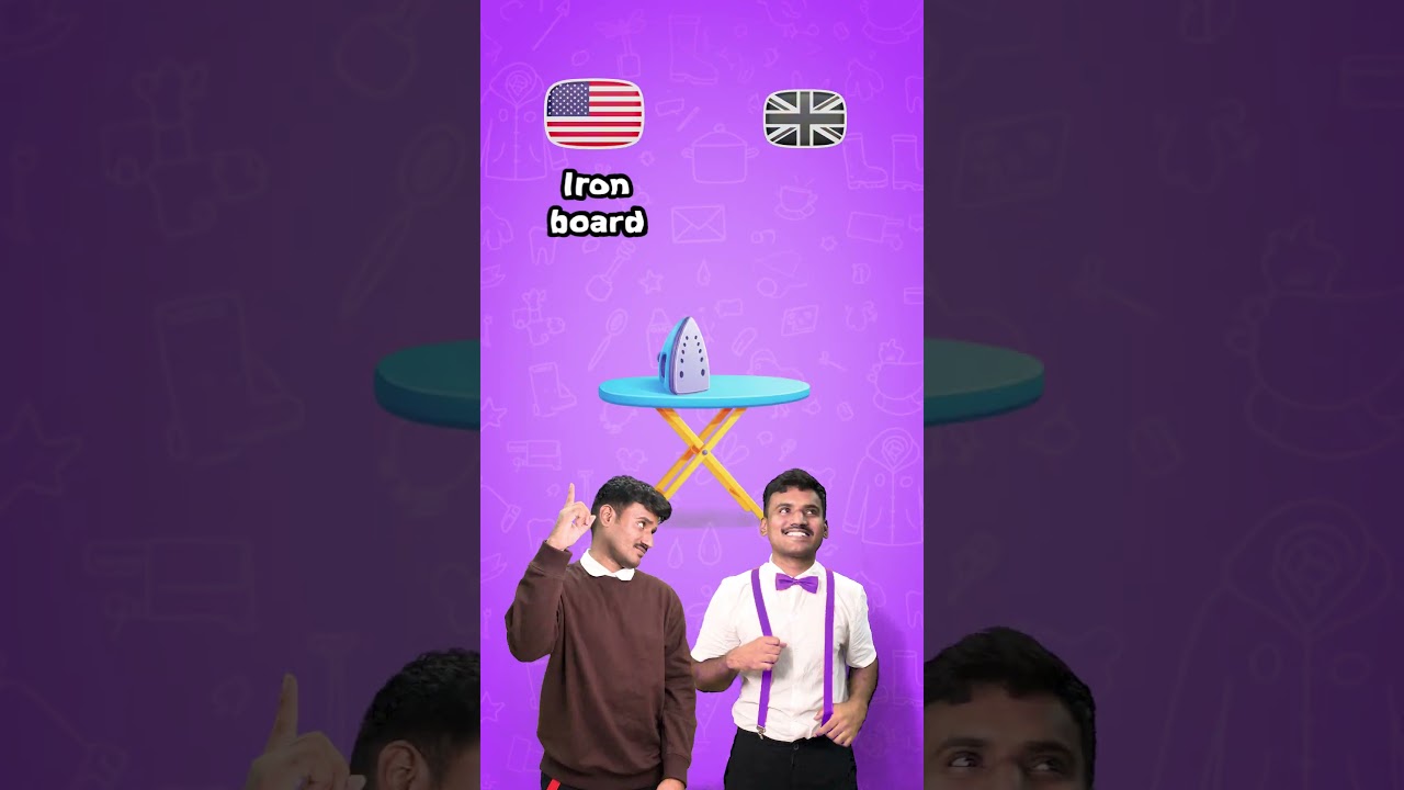 American vs UK English 🇺🇸🇬🇧 | Common Everyday Words Difference for Kids and Beginners