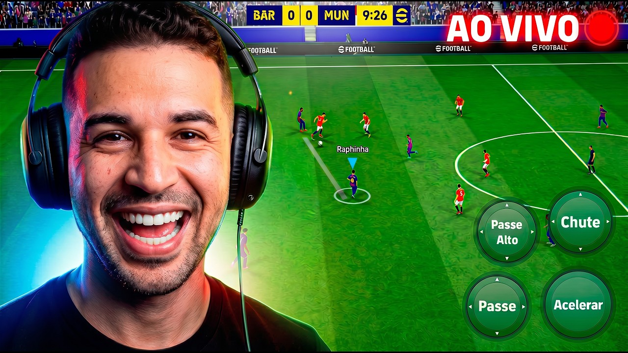 🚨 AO VIVO! SEXTOU NO EFOOTBALL 2027 MOBILE