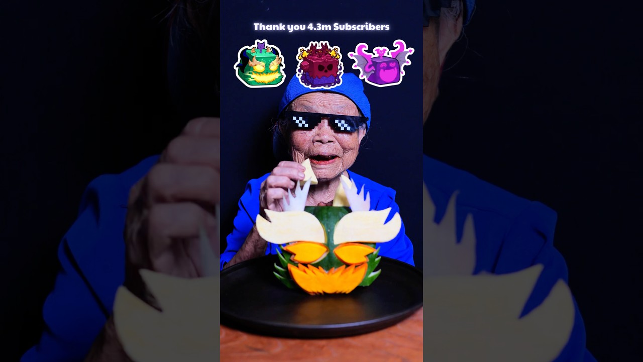 Mukbang ASMR 🔥 Eating Blox Fruits 😋🔥🔥