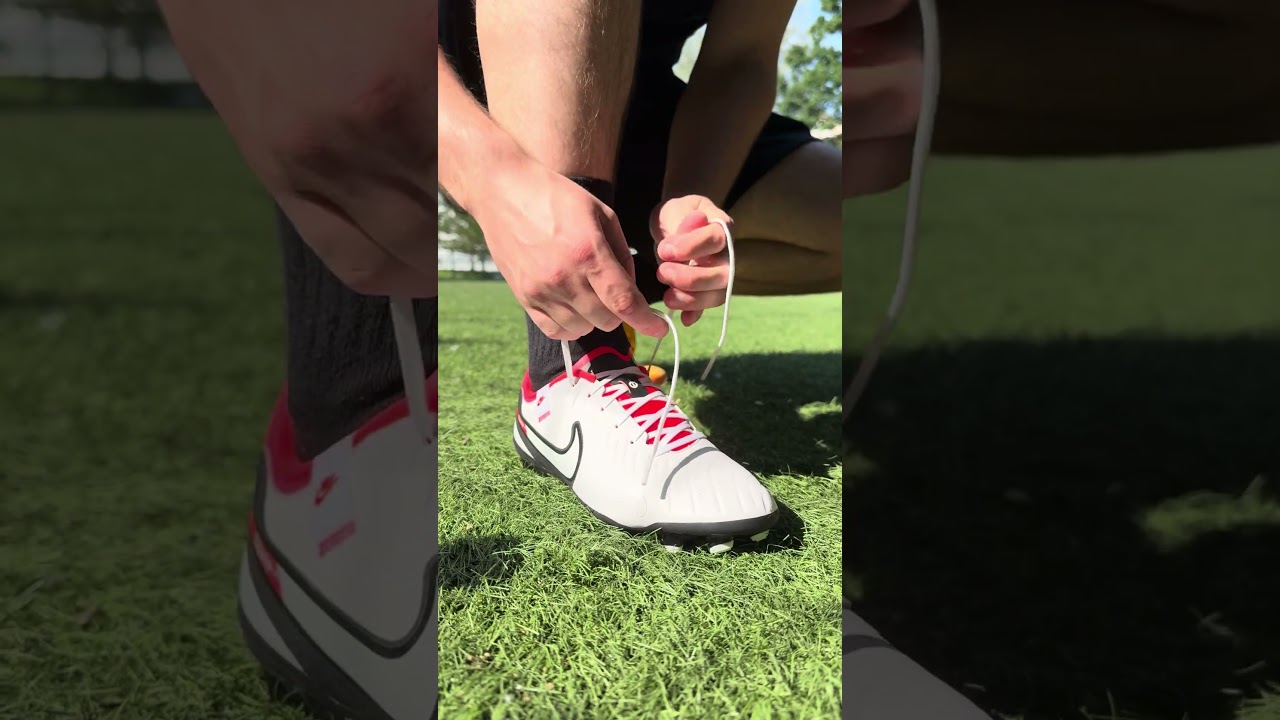 Lacing Up Nike Tiempo Legend 10 on the Pitch ⚽👟🎧