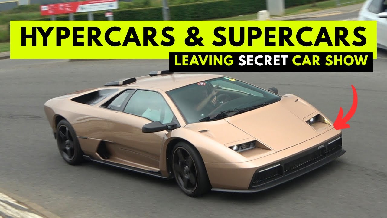 The CRAZIEST Supercars & Hypercars leaving SECRET CAR SHOW! SCD Secret Meet 2026