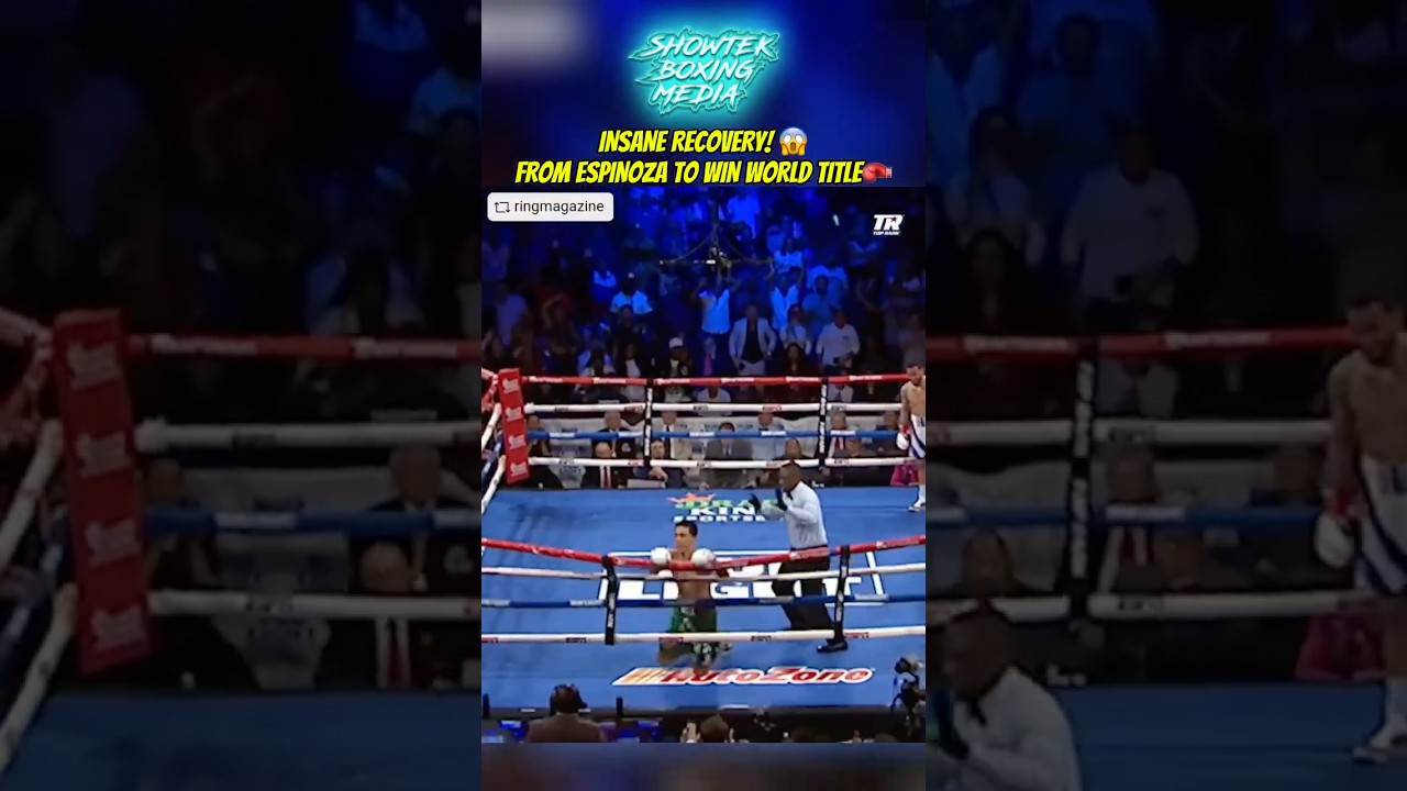 Rafael Espinoza Was ICE COLD After This KO! 🥶🥊