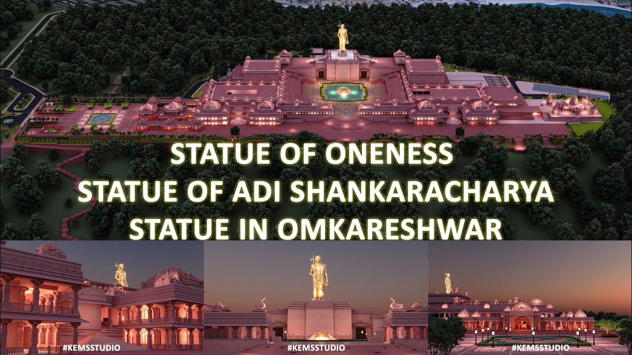 Ekatma Dham: A Global Center of Oneness, Statue of Oneness, 4K 3D Animation