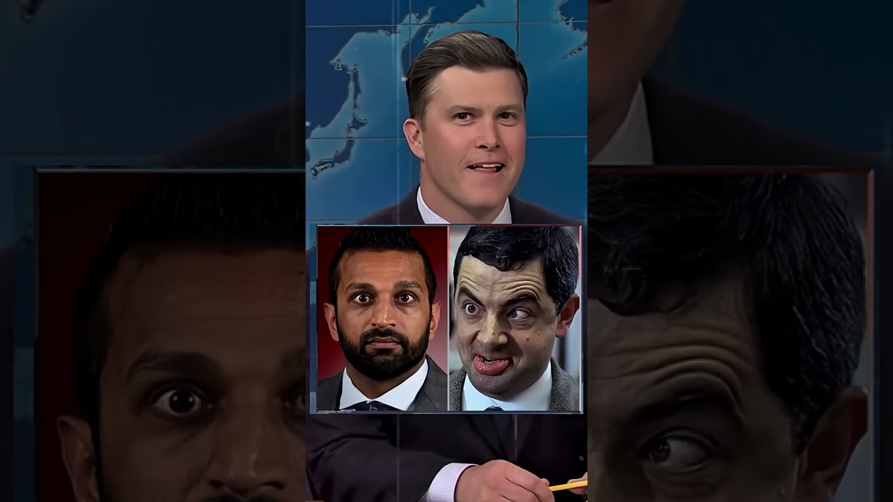 Colin Jost  The British FBI Director Is Mr  Bean ! #trendingnow #trendingreels