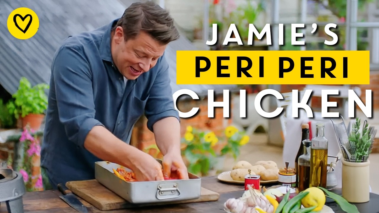 Easy One Pan Chicken, Potatoes & Homemade Coleslaw | Jamie Oliver