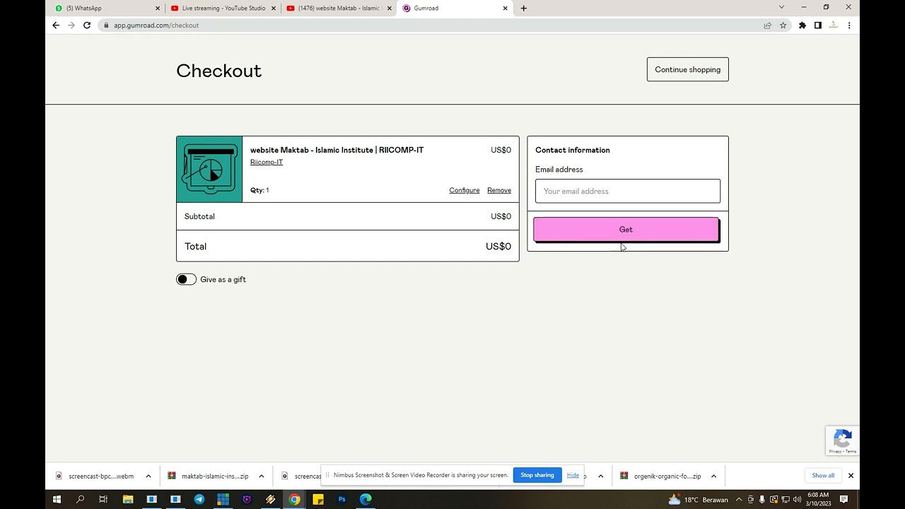 How to Download Files in Gumroad ?