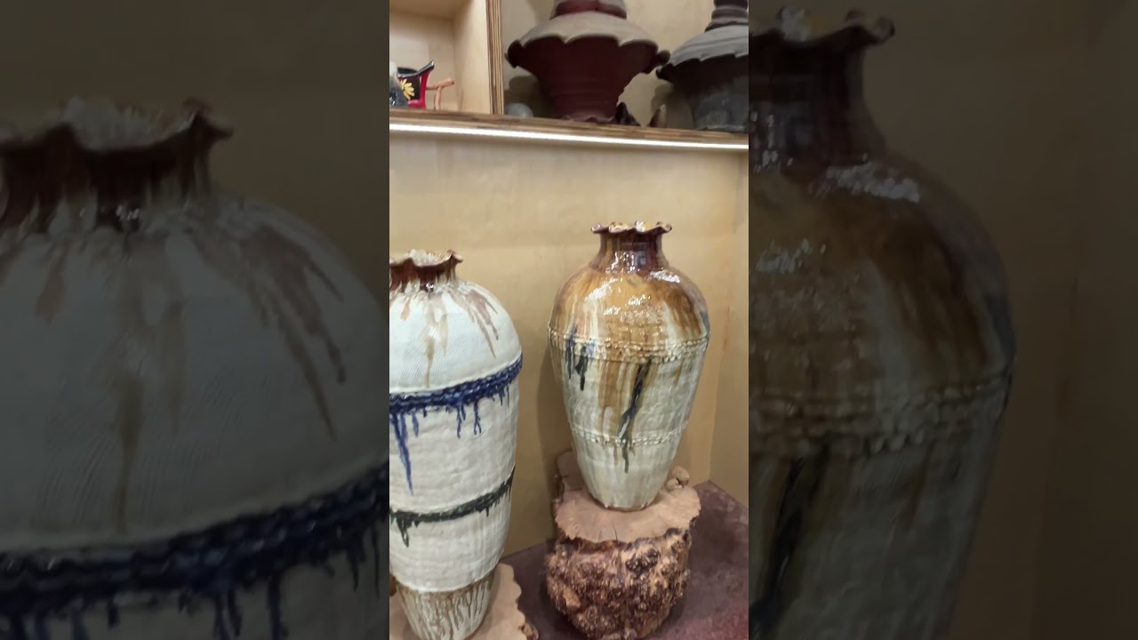 "The Jewel Gallery" cherricopottery.com/jewel-gallery 🔊🎶 "Overgrown" by Paul Spring