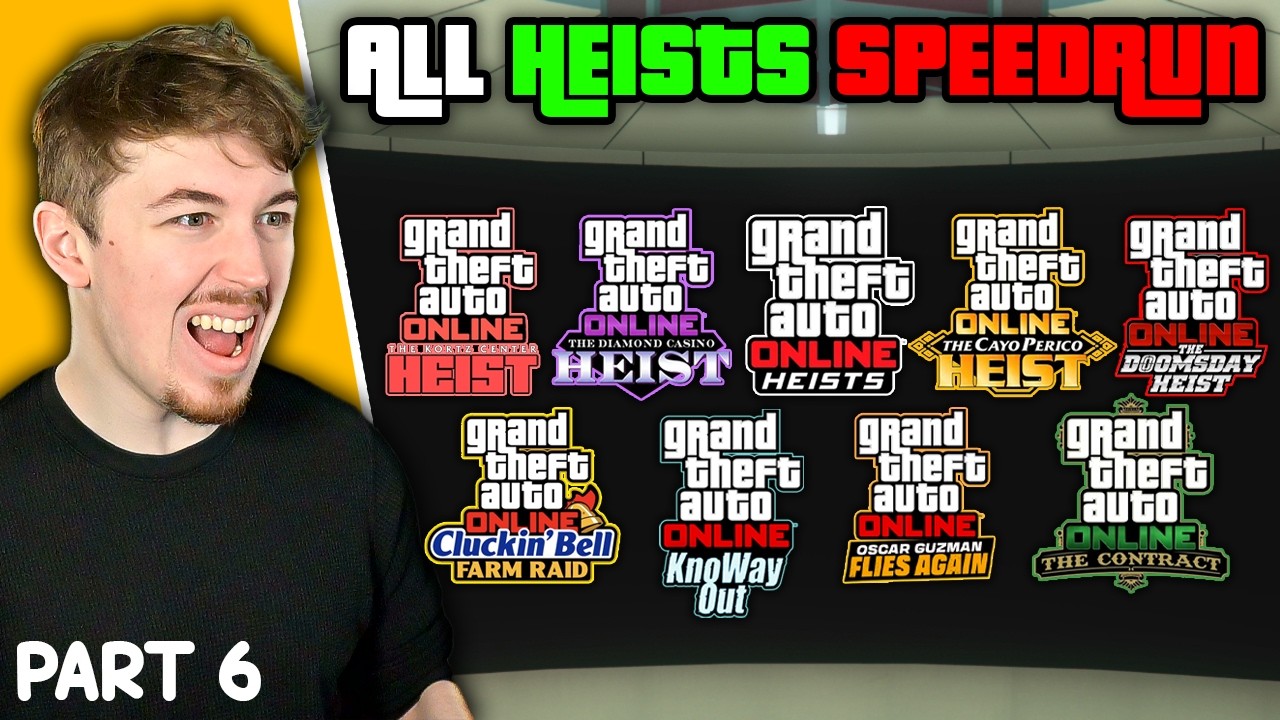 I'm Regretting Attempting The New ALL HEISTS SPEEDRUN In GTA Online (2026 Edition) | PART 6