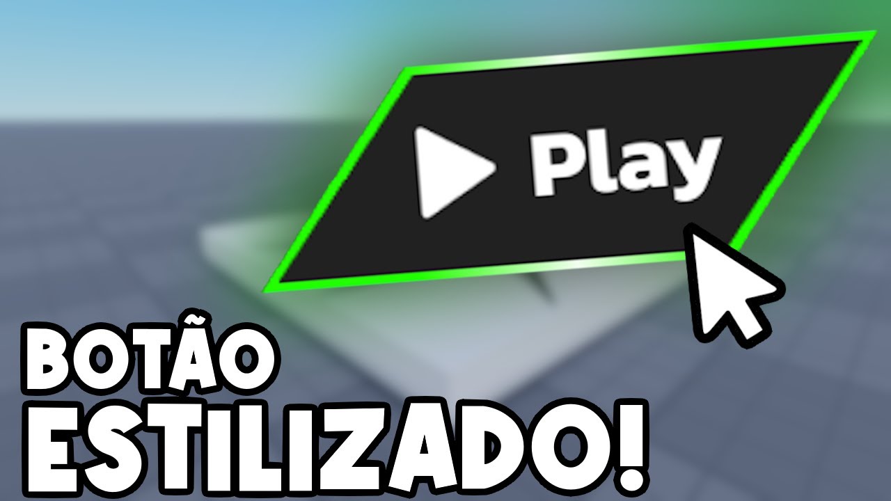 COMO CRIAR um BOTÃO ESTILIZADO no ROBLOX STUDIO!