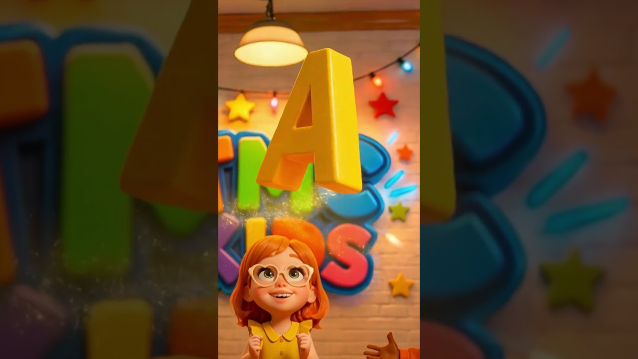 Learn Letter Aa | Nursery Rhymes #kidslearning #nurseryrhymes #educational #baby