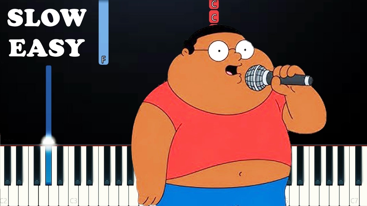 DU BIST GUT GENUG MEME (SLOW EASY PIANO TUTORIAL)