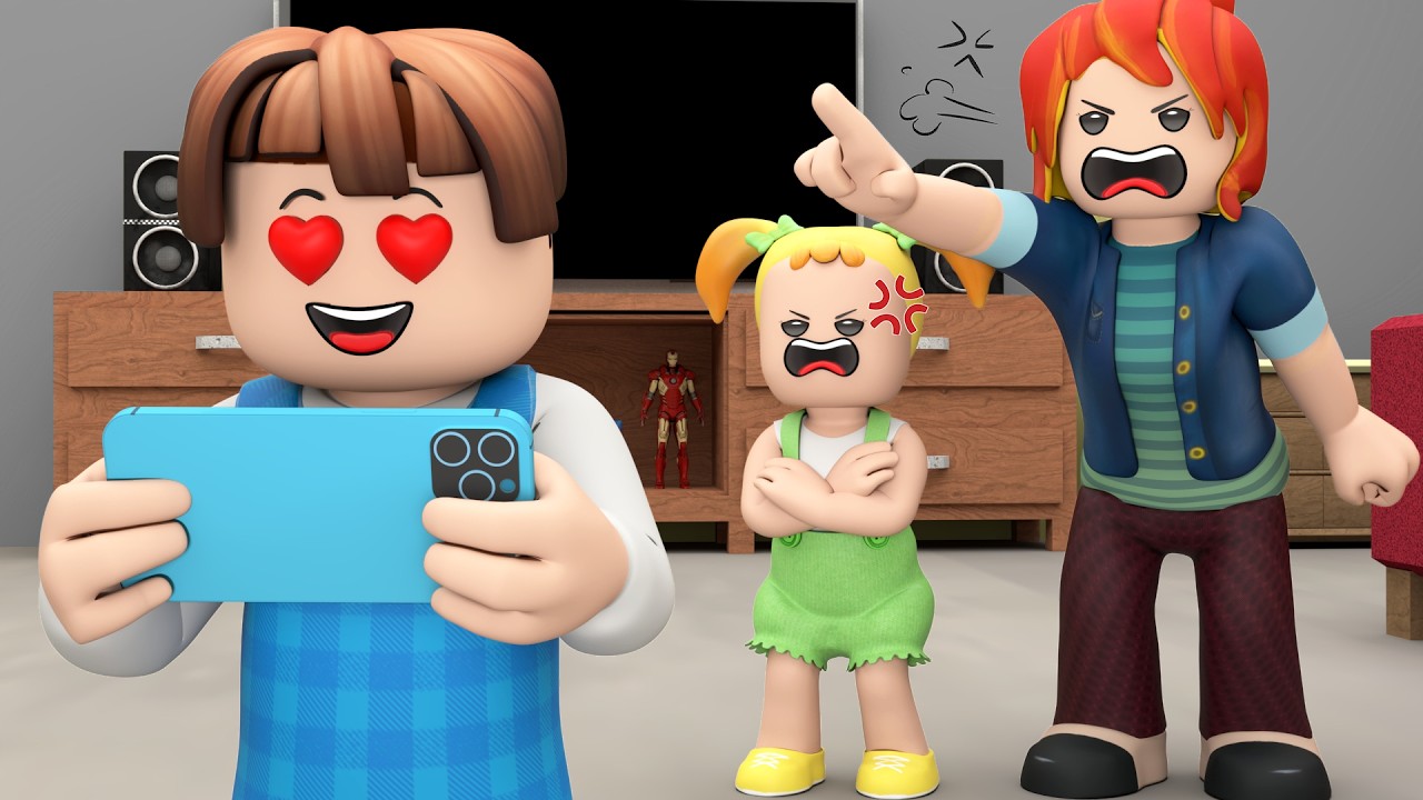 ROBLOX Brookhaven 🏡RP: The Bacon Hair Addicted to His Phone | Roblox Jack