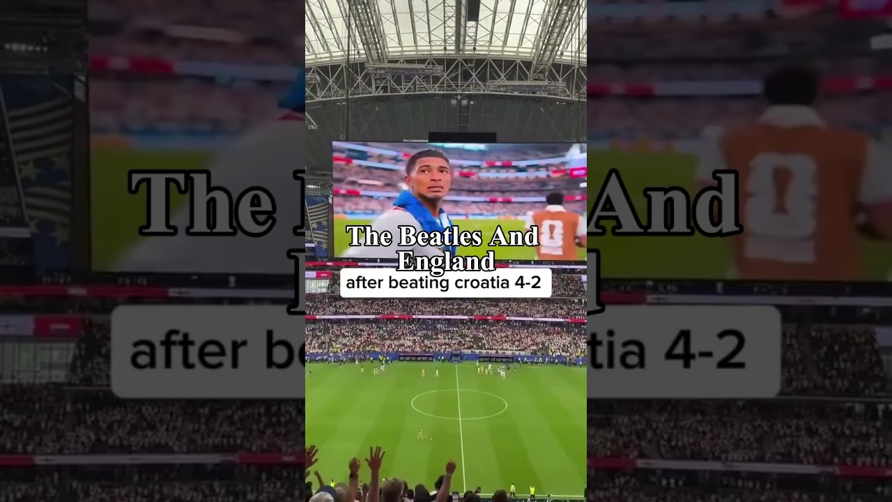 England & The Beatles at the World Cup #shorts #music