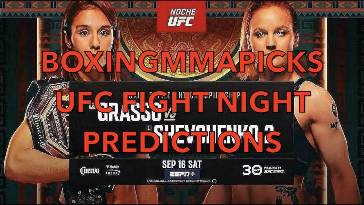 UFC Fight Night: Grasso vs. Shevchenko 2 (FULL CARD PREDICTIONS)