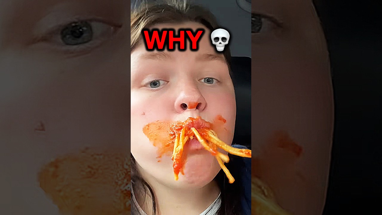 mukbangs GONE TOO FAR!! 😡 #mukbang #food #eating #shorts