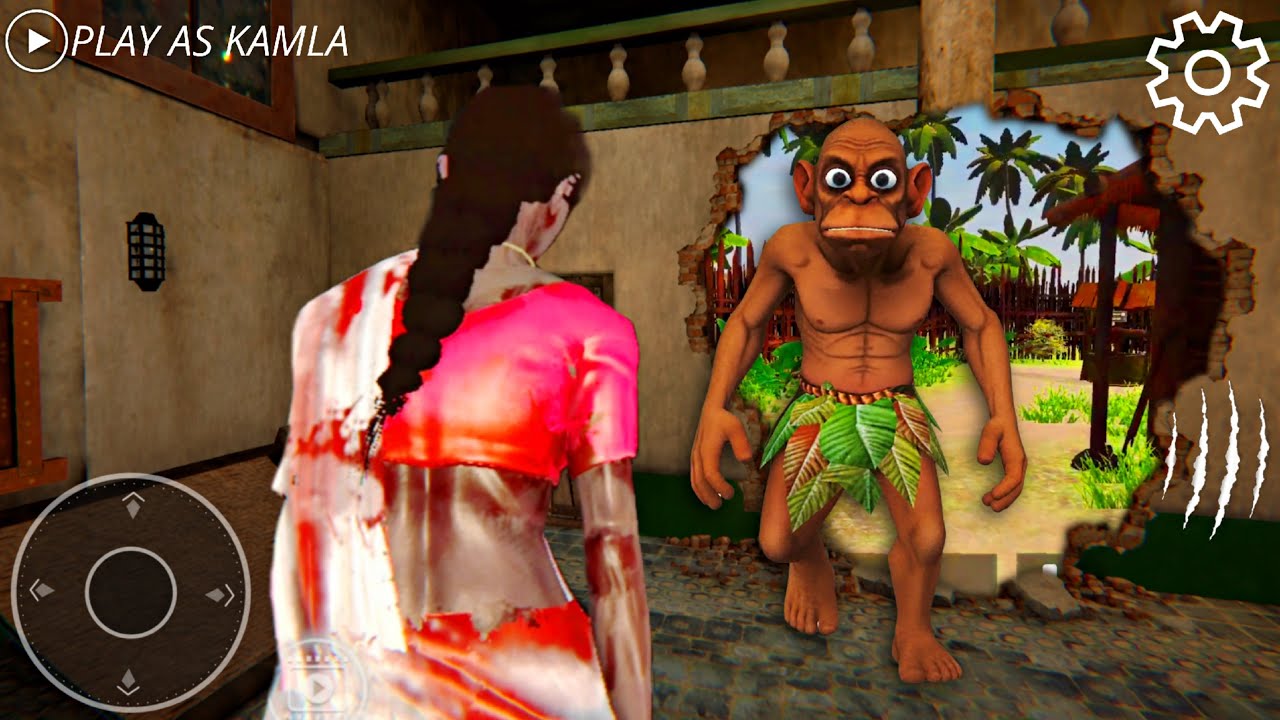 PLAYING AS KAMLA IN CHUNGA CHANGA HORROR GAME || KAMLA VS CHUNGA CHANGA