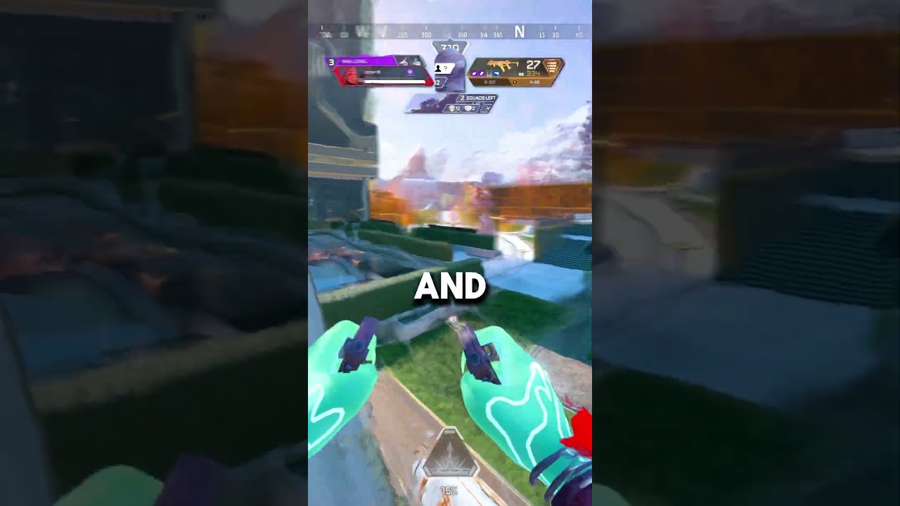 How to 1v2 as VALKYRIE in APEX LEGENDS!