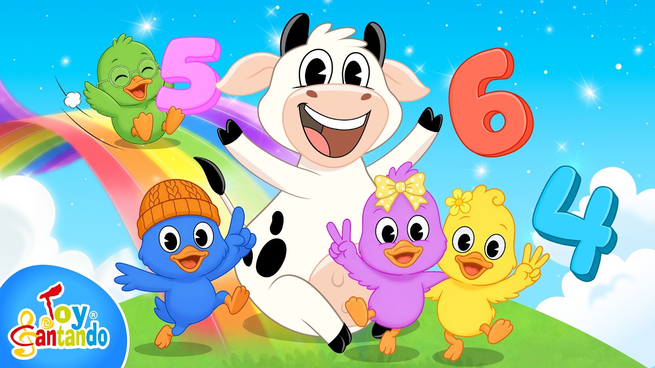 Siete Patitos de Colores y más Canciones Infantiles para Aprender a Contar 🔢  | Toy Cantando