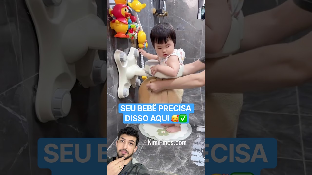 BANHO MAIS FÁCIL EM BEBÊS 😳😱#viral #remix #reaction #videos #reação #top