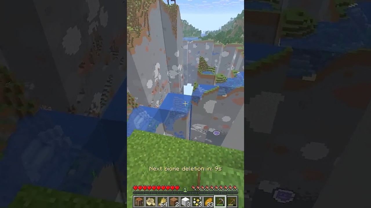 Minecraft, But a Biome Is Deleted Every 30 Seconds...