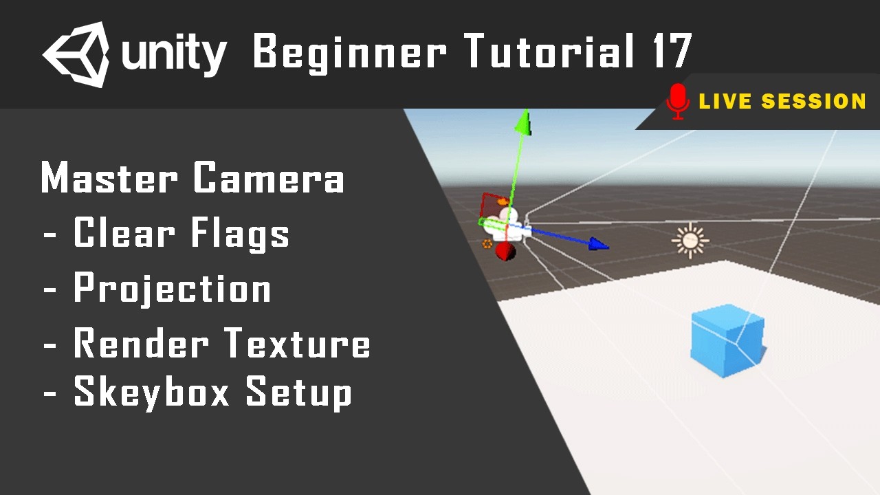 Unity Camera Part2 | Render Texture | Skybox Setup | Tutorial 17 | Live Session