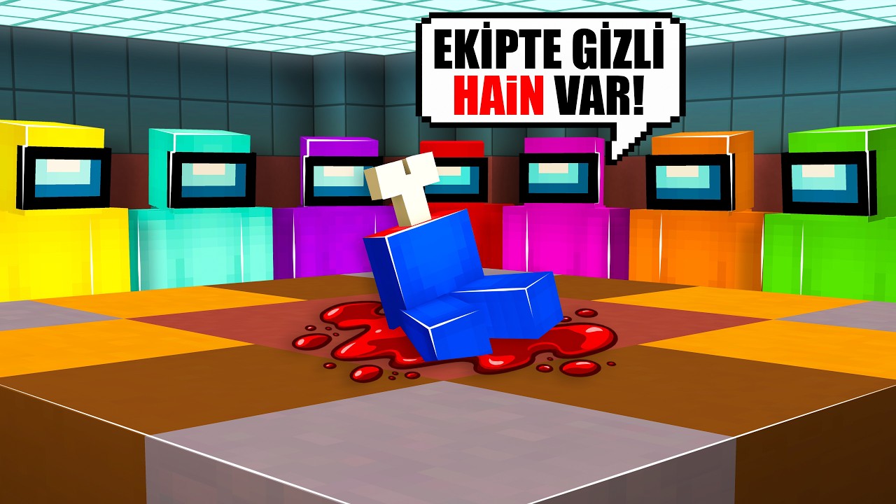 EKİPLE AMONG US ama Minecraft'ta!