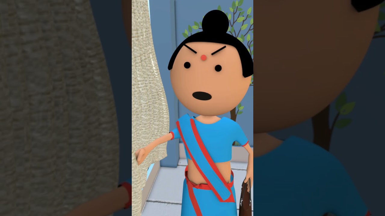 chinki  ki comedy #animation #boltacomedy #animation #funny #cartoon #funny #kids #horror