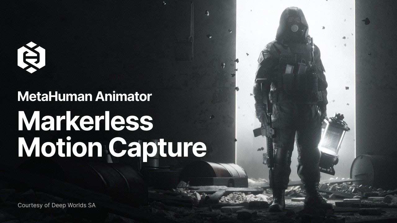 MetaHuman Animator Markerless Motion Capture Demo