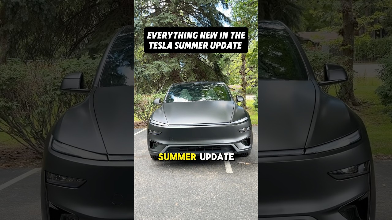 Everything New in the Tesla Summer Update ☀️