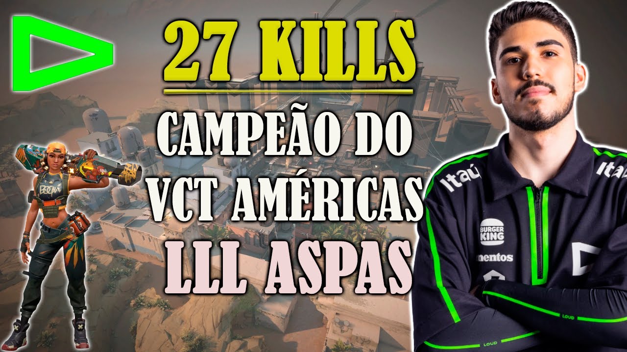 LOUD ASPAS de RAZE: Destruindo tudo na Bind com MVP + 27 Kills - Gameplay de Valorant