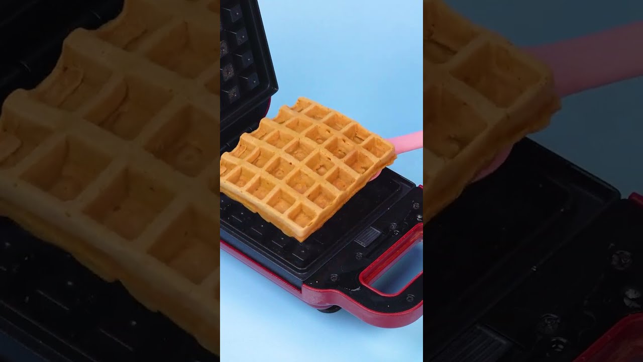 Making a Cake with Waffles Has Never Been Easier #cakedesign #homemade # #relax