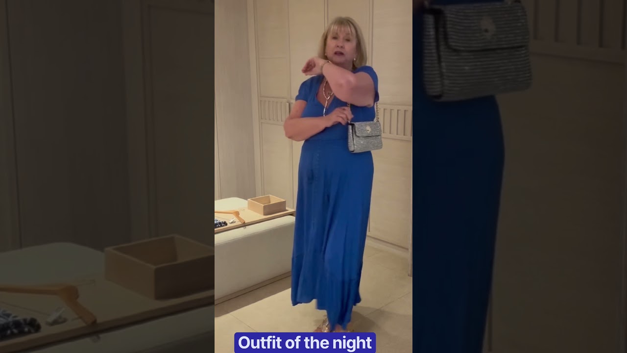 Outfit of the night #over50fashion #next #IKOSAndalucia #tinastalktime